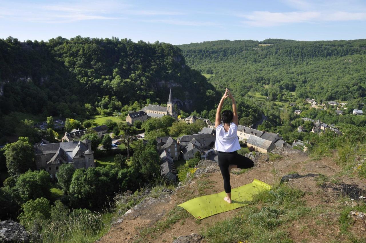 Chambres D'Hotes La Source Du Vallon Salles-la-Source 外观 照片